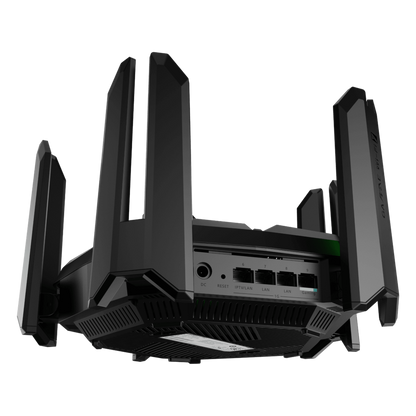 Home Router inalámbrico MESH Wi-Fi 7, Diseñado para GAMING con doble puerto WAN 2.5G para Sumar Ancho de banda, 3 puertos LAN 2.5G, 4 puertos LAN