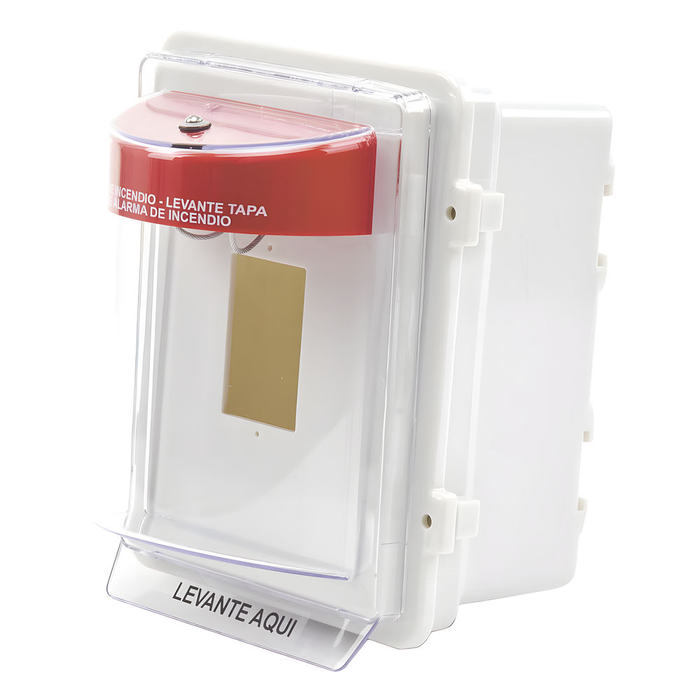 Protector Universal para Estación Manual, Fabricado en Policarbonato Súper Fuerte Para Uso en Exterior