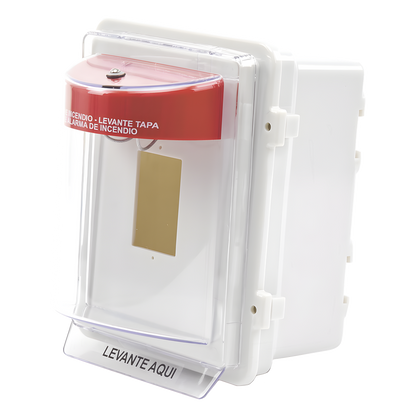 Protector Universal para Estación Manual, Fabricado en Policarbonato Súper Fuerte Para Uso en Exterior