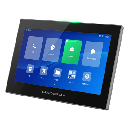 Estación de Intercomunicación SIP con Wi-Fi 6, Bluetooth y Control Total para Agendamiento de Salas y Edificios Inteligentes (Color Negro)