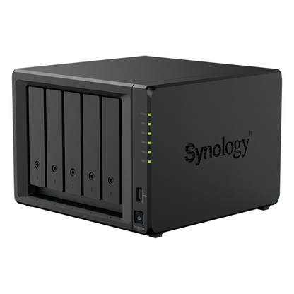 NAS DiskStation DS1525+ | 5 Bahías | Expansión hasta 15 Bahías | 2 Puertos 2.5GbE | Soporte 10GbE | Almacenamiento en Caché SSD | Hasta 300 TB de