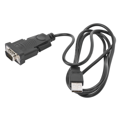 Convertidor USB a Serial RS232 / Conector DB9 / Cable 1.5 m (4.9 ft) / Velocidad hasta 230 Kbps / Plug and Play / Driver Windows 7, 8, 10 y 11