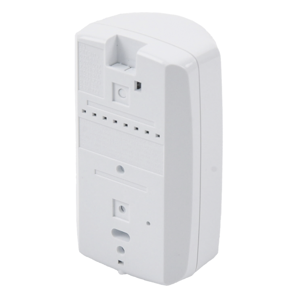 Detector de movimiento infrarrojo pasivo cableado para interiores con patrón de 90°