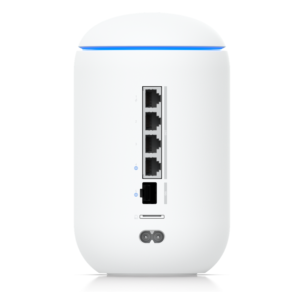 Dream Router 7 Cloud Gateway de 10G de Escritorio con WiFi 7 Integrado, Switch de 4 Puertos, Almacenamiento microSD y Compatibilidad Total con Full