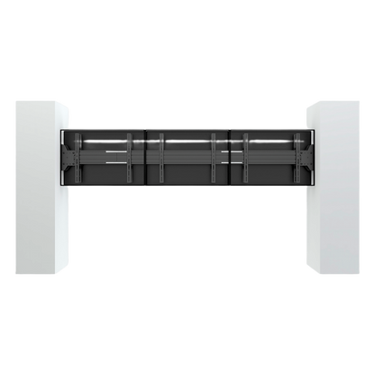 Accesorio_ Placa para Montaje doble de Pantallas Para Exhibicion de Pared a Pared| Dimensiones 225.2 mm x 126.2 mm x 95 mm