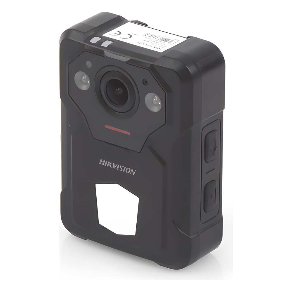 Body Camera Portátil / Grabación a 2K (4 Megapixel) / Fotos de Hasta 40 Megapixel / IP67 / H.265 / 64 GB de Almacenamiento / Microfono Integrado / GPS