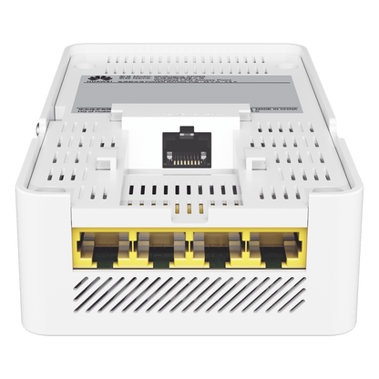 Punto de Acceso eKit Wi-Fi 6 para Pared / Hasta 128 Clientes / 2.9 Gbps / 1 Puerto Gigabit PoE in + 3 Puertos LAN Gigabit + 1 Puerto LAN PoE out