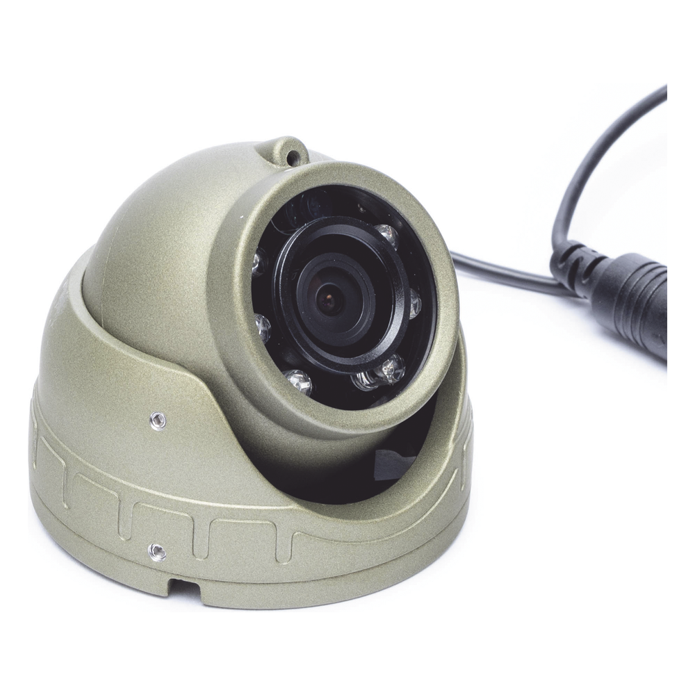 Cámara Mini Domo AHD 2 Megapixel / Lente 2.8 mm / 3 mts IR / Micrfono Integrado / Uso en Interior / Compatible con DVR´s Moviles Streamax / Conector
