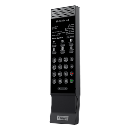 Teléfono IP Inalámbrico para Hotelería con Wi-Fi 6 Doble Banda, 6 Teclas DSS,Material Antibacterial