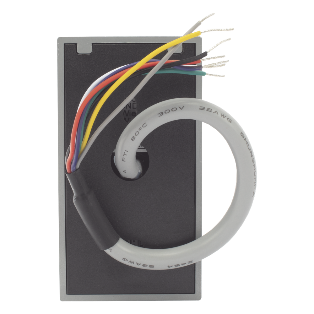 Lector de Proximidad EM 125 kHz / Wiegand 26/34 Bits / IP65 / Green Label / 3 Años Garantía