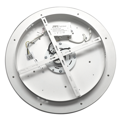 Ventilador de Techo con Luminario LED de 110 V CA 50/60 Hz / 88 W / 3 Tonos de Luz (6500 - 4 000 - 2 700 K) / Con giro 360° / Diámetro 495 mm / 6