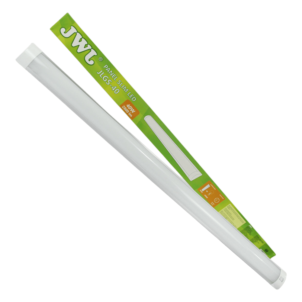 Regleta LED Slim de 40W/ Color de Luz Blanca / 100 - 240 Vca~ 50/60Hz / Ángulo de Luz de 120°.