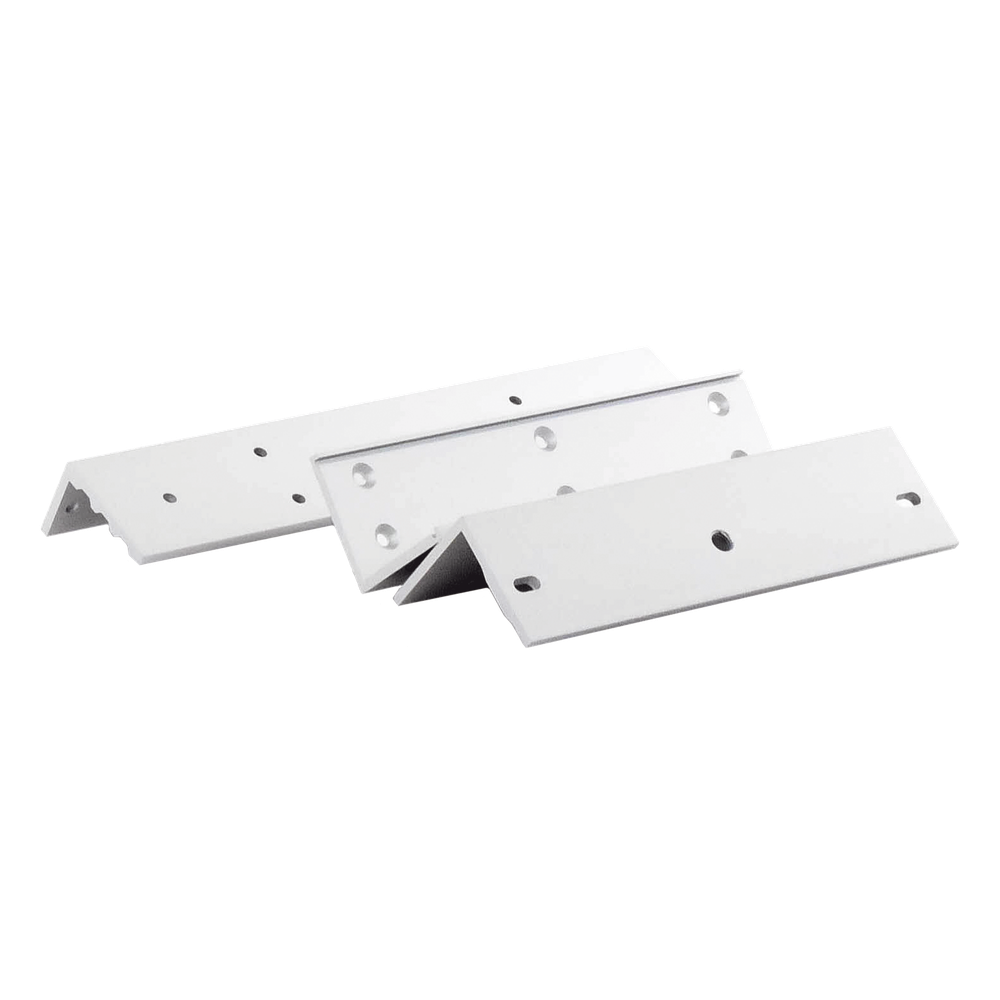 Kit de montajes Z y L para Cerradura Magnética HIKVISION / Compatible con DS-K4H255S / Uso en Puerta de Madera y Metal