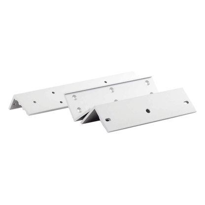 Kit de montajes Z y L para Cerradura Magnética HIKVISION / Compatible con DS-K4H255S / Uso en Puerta de Madera y Metal