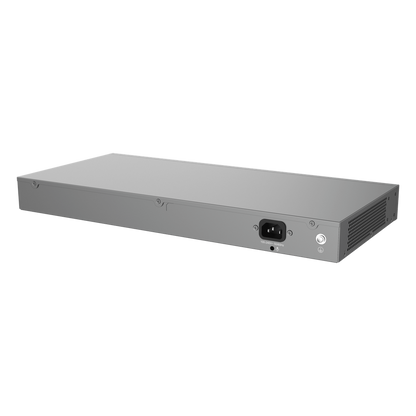 Switch de Red Empresarial L2++ / Serie GWN7800 Pro / 24 Puertos Gigabit PoE 250W / 2 Puertos SFP+ / Gestión Cloud GDMS / VLAN 4K / QoS Avanzado