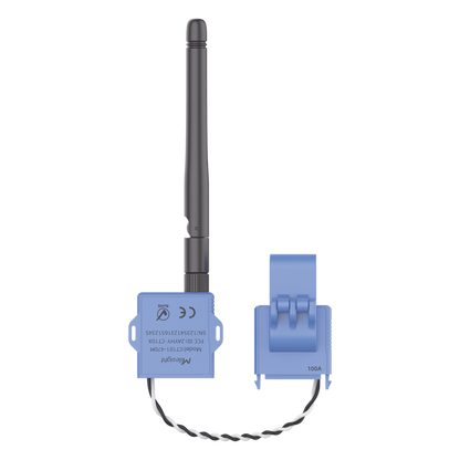 Medidor Inteligente de Corriente LoRaWAN / 100A / Autoalimentado / Muestreo 3.3 kHz / Sensor de Temperatura