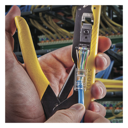 Ponchadora para Conectores Pass-Thru RJ45