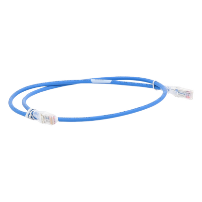 Patch Cord MC5 Modular Cat5e UTP, CM/LS0H, 2.13 Metros (7 Pies), Color Azul, Versión Bulk (Sin Empaque Individual)