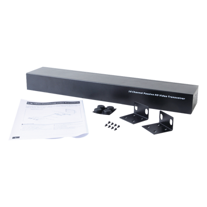 (TRANCEPTOR) RECEPTOR DE VIDEO PASIVO DE 16 CANALES / Resolución 4K / Compatible con cable UTP Cat 5e/6 / Compatible con HD-TVI/CVI/AHD/CVBS / TODO