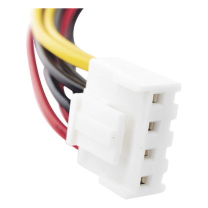 Cable Doble de Corriente SATA / Compatible con DVR's epcom / HIKVISION / 25 cms de Longitud