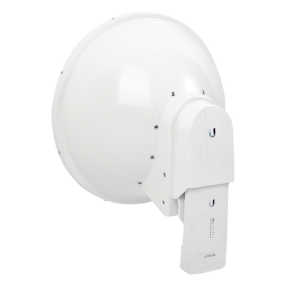 Antena Direccional airFiber X, ideal para enlaces Punto a Punto (PtP), frecuencia 5 GHz (5.1 - 5.9 GHz) de 23 dBi slant 45