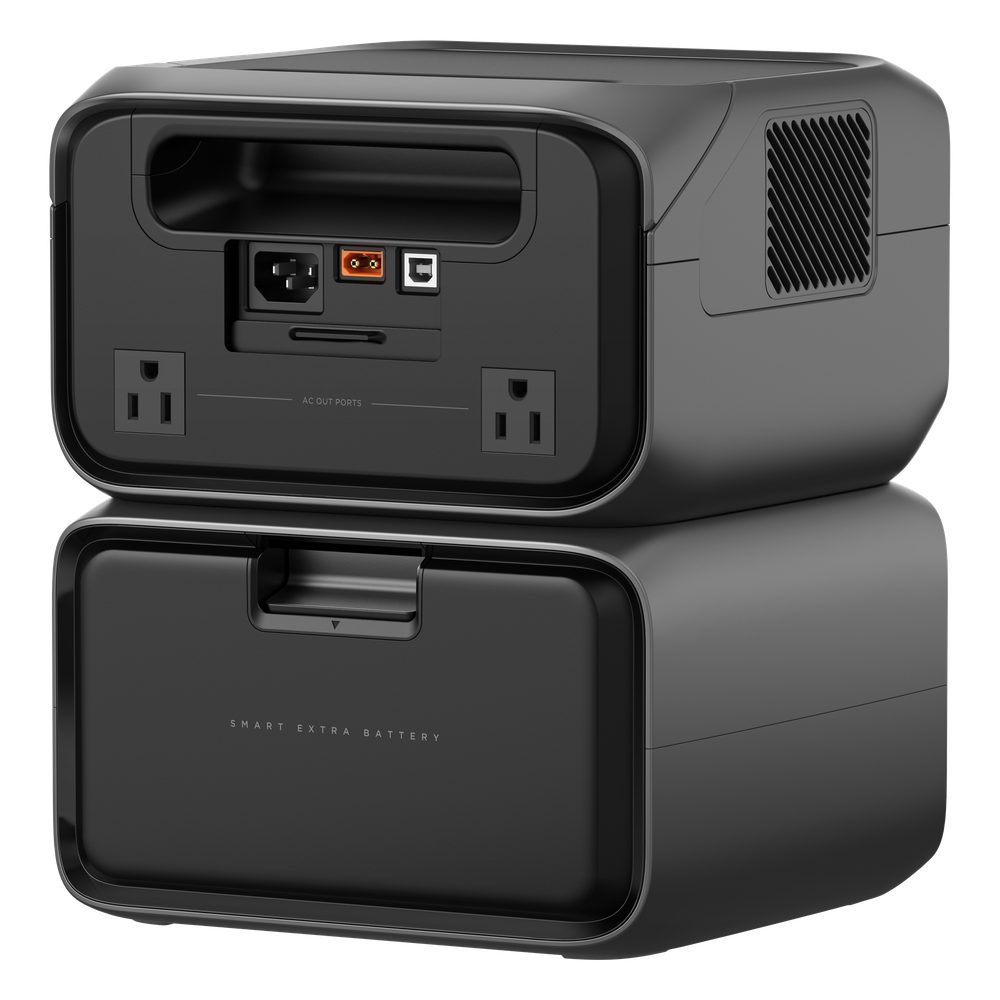 EcoFlow River 3 | Estación de Energía Portátil 858Wh Litio LFP / 2 AC 300 W (Max. 550W) / 1 USB-C 100W / 2 USB -A 12W / Cargador de Coche 8A a 12 o