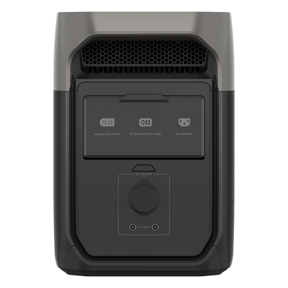 Estación de Energía Portátil Delta 3 1024Wh Litio LFP / 6 AC 1800 W (Max. 2600W con X-Boost) / 4 USB-C 100W / Capacidad para Aumentar Respaldo