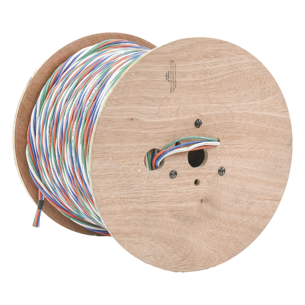 Carrete de 305 Metros (1000 Pies) Cable Múltiple Armado / 4x18 AWG SH + 6x22 AWG SH + 2x22 AWG SH + 4x22 AWG SH CMR