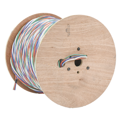 Carrete de 305 Metros (1000 Pies) Cable Múltiple Armado / 4x18 AWG SH + 6x22 AWG SH + 2x22 AWG SH + 4x22 AWG SH CMR