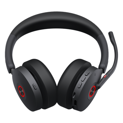 Auriculares estéreo Yealink BH74 edición MS / Bluetooth 5.3 con adaptador USB C&A / Cancelación activa de ruido / 65 horas de reproducción de música