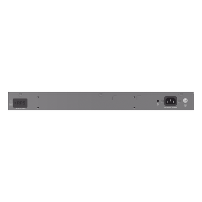 Switch Capa 3 PoE+ Administrable / 24 puertos 10/100/1000 Mbps + 4 Puertos SFP+ de 10 Gigabits / Hasta 360W / Compatible con GWN Cloud.