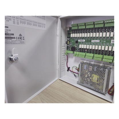 Controlador de Elevador IP Para 32 Pisos / Gestión 100% en la Nube / Interfaz Web / Pases Temporales desde App / Activación de Pisos desde App