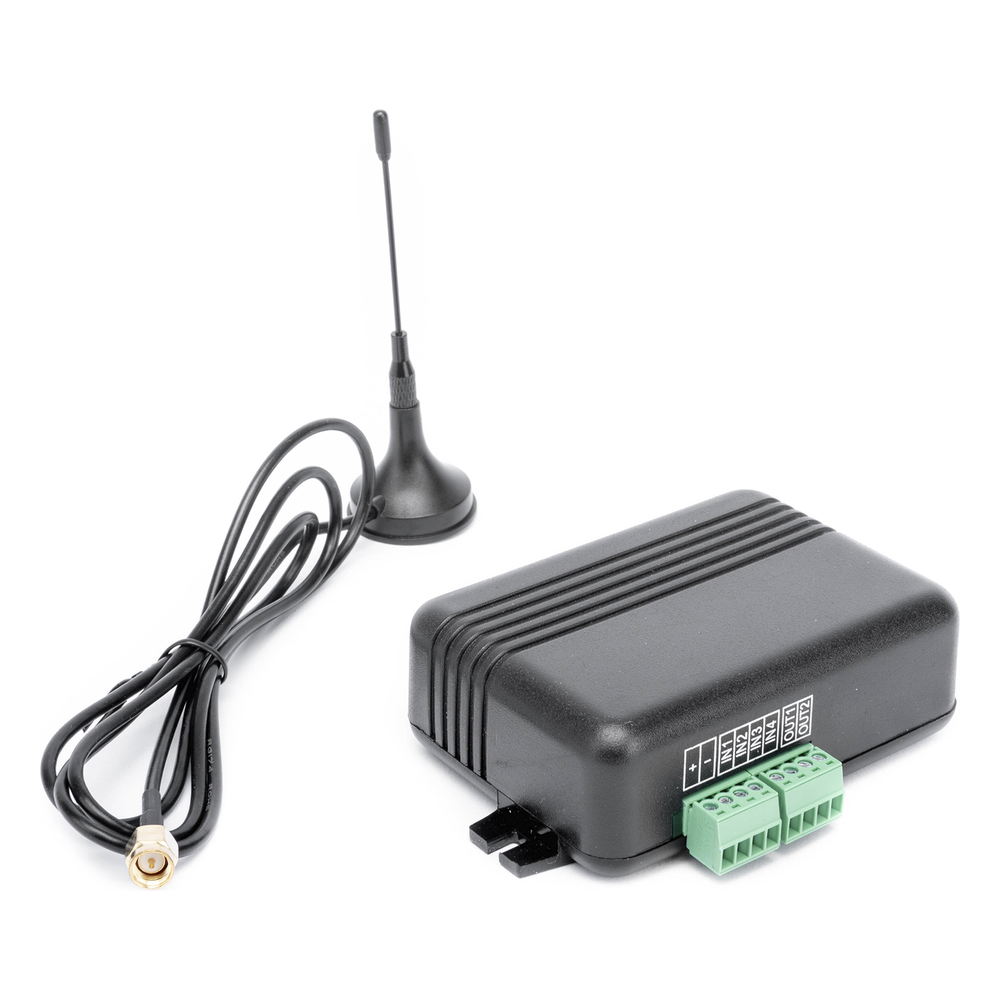 Controlador 4GLTEM / 4 ENTRADAS Y 2 SALIDAS / 2 AÑOS ILIMITADOS INCLUIDOS / Activacion Remota /Notificacion PUSH e EMAIL / APP SIN COSTO / Soporte