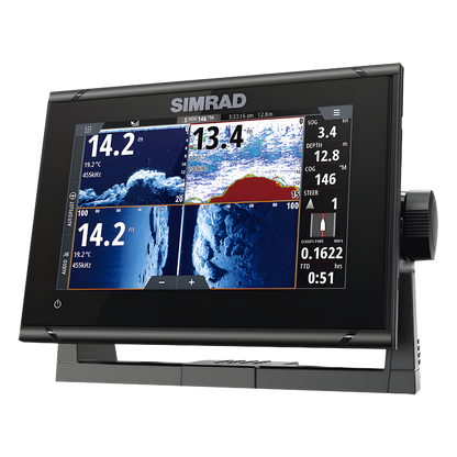 Pantalla Náutica GO7 XSR / GPS Integrado / Sonar y Radar / Pantalla Táctil 7" / Conectividad Inalámbrica / Compatible con NMEA 2000® / SteadySteer™