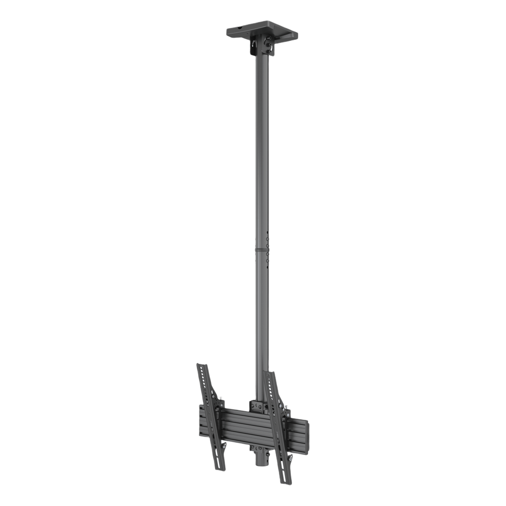 Montaje de Techo para Pantallas de 32"- 75I"| VESA 100 X 100 HASTA 400 X 400| Capacidad Máxima de Carga 50Kg