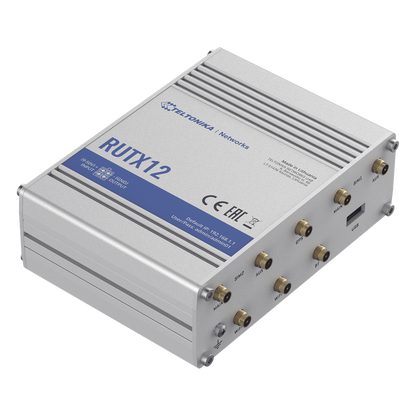 Router Industrial Dual LTE Cat 6 / 600 Mbps / 5 Puertos Gigabit / WiFi 5 / Doble SIM / GNSS / PoE / -40°C a 75°C
