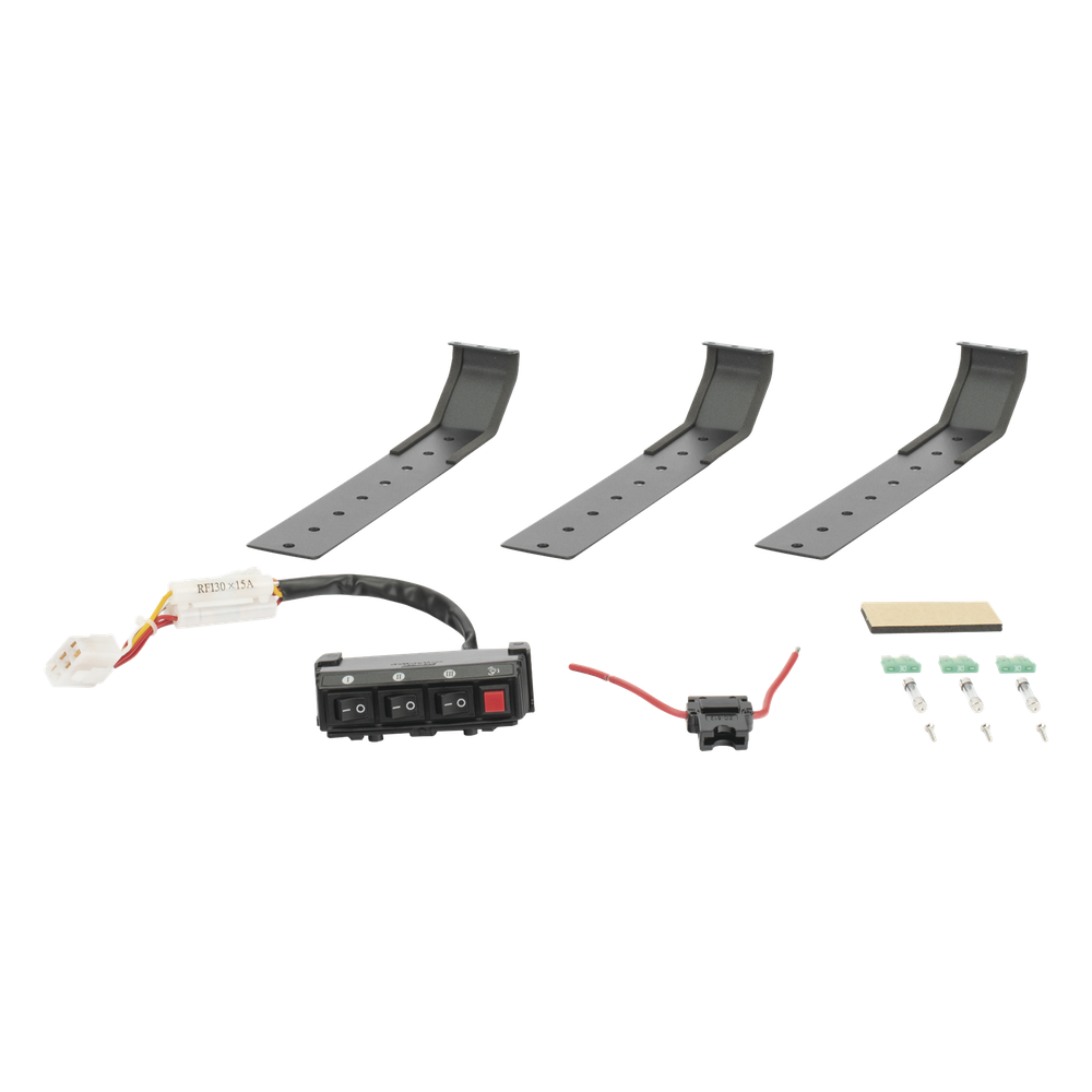 Barra de luces LED de 47" con 88 LEDs de alta potencia, color rojo, ideal para equipar ambulancias y unidades de bomberos