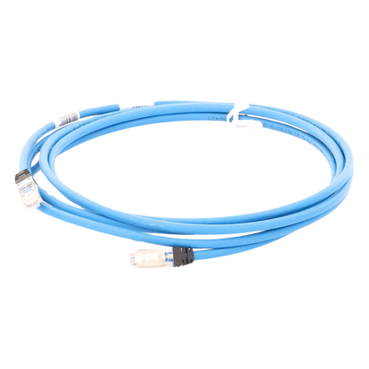 Patch Cord Cat6A, Blindado S/FTP, CM/LS0H, 3.05 Metros (10 Pies), Color Azul