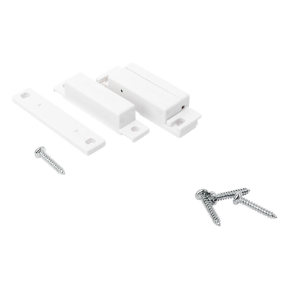 Contacto magnético de superficie NC (normalmente cerrado) con gap estándar de 32 mm para puertas y ventanas residenciales y comerciales