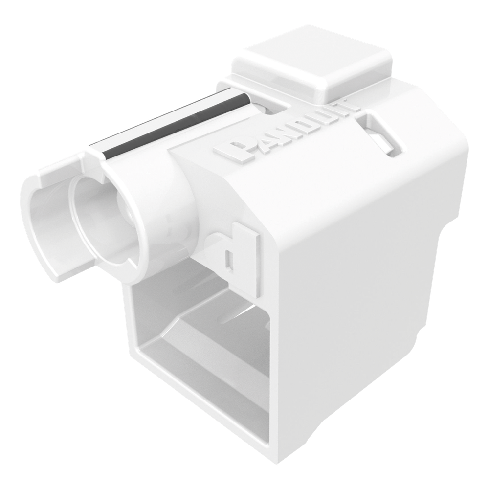 Kit de 10 Dispositivos Para Impedir Desconexión de Plug RJ45, Color Blanco, Incluye Herramienta para Instalar/Retirar