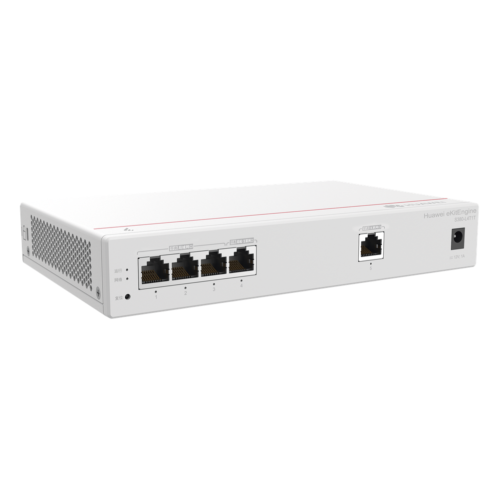 Router eKit / 1 Puerto WAN Gigabit / 1 Puerto LAN/WAN Gigabit / 3 Puertos LAN Gigabit / Rendimiento de 1 Gbps / Controlador (32 APs) / Hasta 150