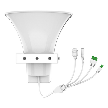 Altavoz SIP IP para Voceo y Paging / 2 Líneas SIP / Potencia 30W / IP66 Exterior / Alimentación PoE / Compatible con Conmutadores SIP / Montaje en
