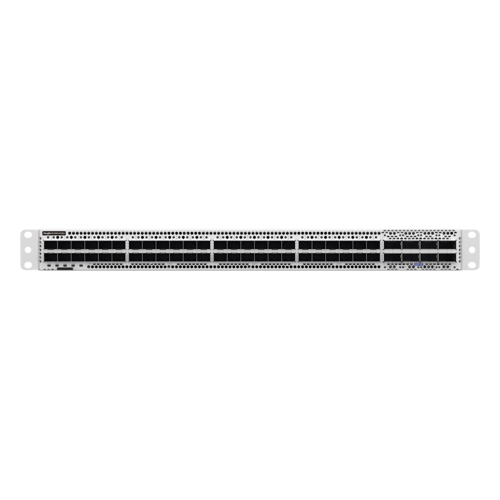 Switch Data Center 100GE / 48 Puertos DSFP 100GE + 8 QSFP-DD 400GE / 16.0 Tbps 5350 Mpps / RDMA RoCEv2 PFC ECN Lossless Ethernet / Capa 3 Spine-Leaf