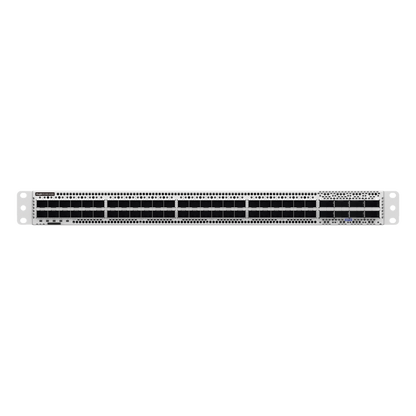 Switch Data Center 100GE / 48 Puertos DSFP 100GE + 8 QSFP-DD 400GE / 16.0 Tbps 5350 Mpps / RDMA RoCEv2 PFC ECN Lossless Ethernet / Capa 3 Spine-Leaf
