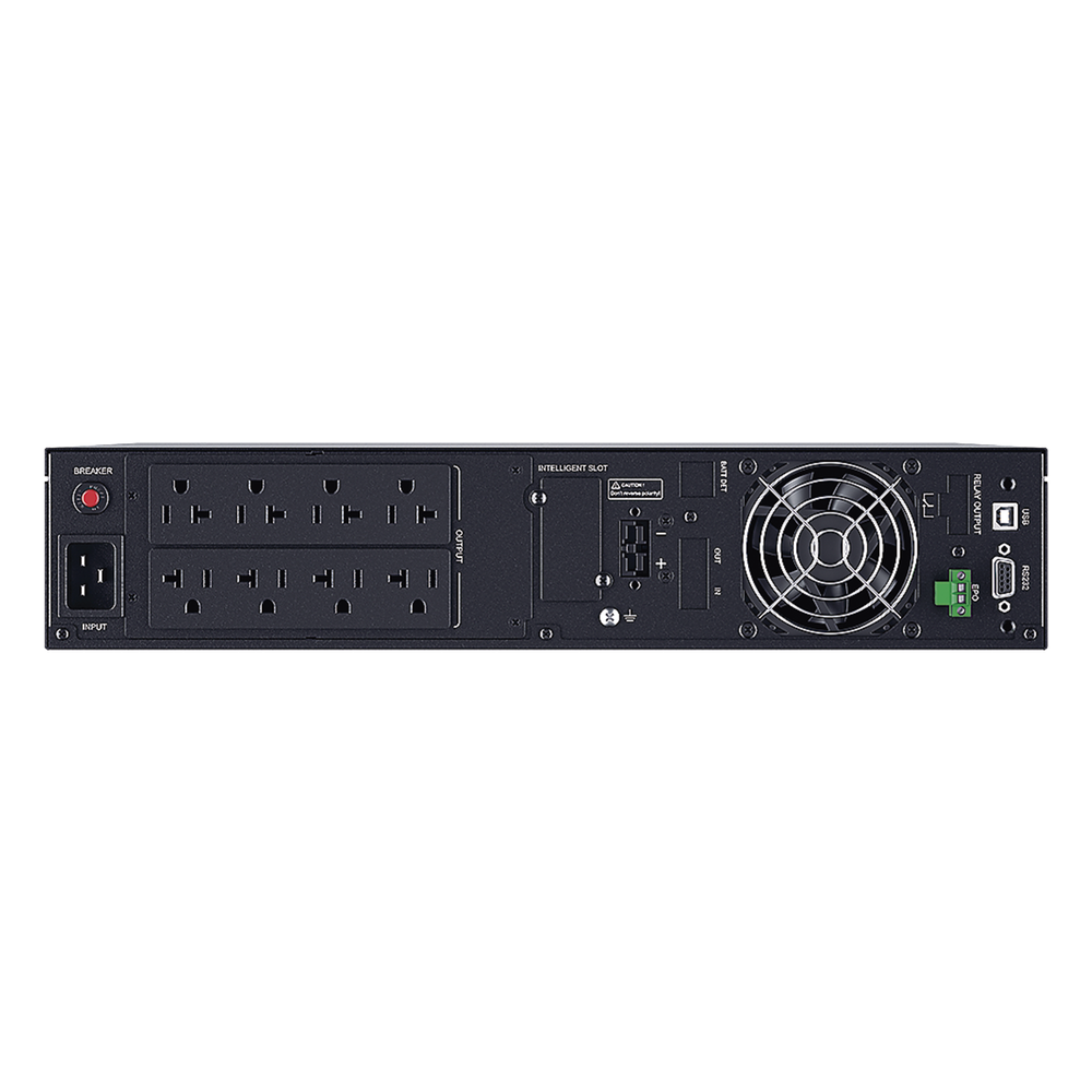UPS Smart App Online S de 2000 VA/1800 W, Online Doble Conversión, Entrada 120 Vca NEMA 5-20P, Onda Senoidal Pura, Rack o Torre de 2 UR, Con 8 Tomas