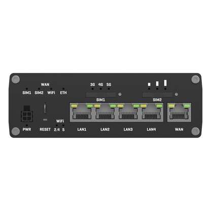 Router Industrial 5G 3.3Gbps, Doble SIM , Doble banda 802.3ac Wave2