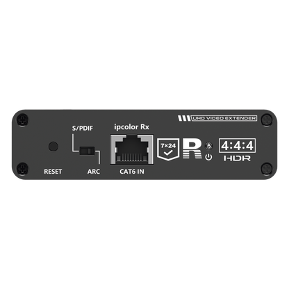 Receptor Compatible para Kits TT- 676 / 4K@60Hz con IR / Distancia de 70 Metros / Conexión en Cascada de hasta 10 Receptores con TT676.