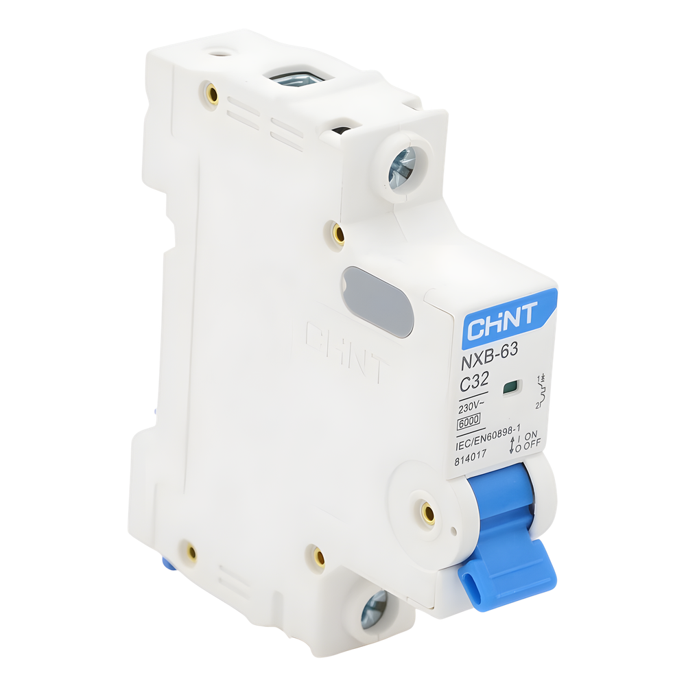 Pastilla para Riel Din, 1 Polo, 32 Amp, Vca:110/415v, 6kA, Catálogo: NXB631PC32.