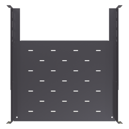 Charola para Gabinetes y Racks de Pared de 4 puntos de Fijación, Profundidad Ajustable de 347 a 489 mm