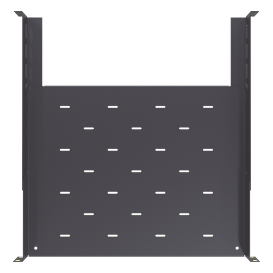 Charola para Gabinetes y Racks de Pared de 4 puntos de Fijación, Profundidad Ajustable de 347 a 489 mm